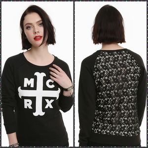 Hot Topic | My Chemical Romance Lace Sweater
